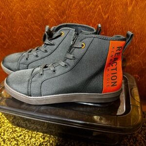 Kenneth Cole Reaction Kids Sneakers - Olive Green and Orange